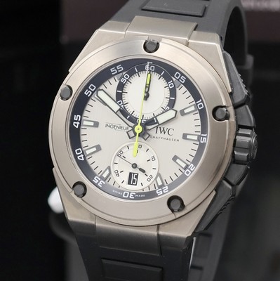 27019201b - IWC seltene, auf 250 Stück limitierter Armbandchronograph Edition Nico Rosberg Referenz ...