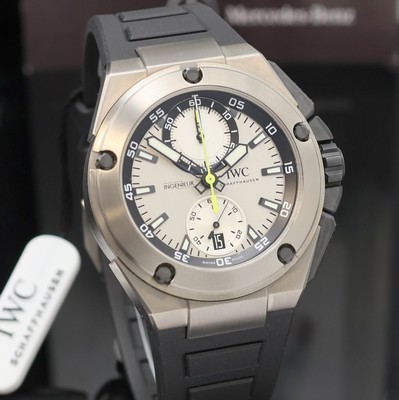 27019201e - IWC seltene, auf 250 Stück limitierter Armbandchronograph Edition Nico Rosberg Referenz ...