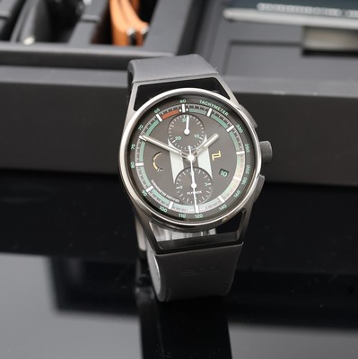 27019202c - PORSCHE DESIGN auf 1250 Stück limitierter Flyback-Armbandchronograph 1911 Sport Classic ...