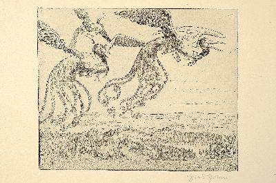 27019363k - Hans Thoma, 1839 Bernau-1924 Karlsruhe, 3 handsignierte Radierungen: 1) Schlafender ...