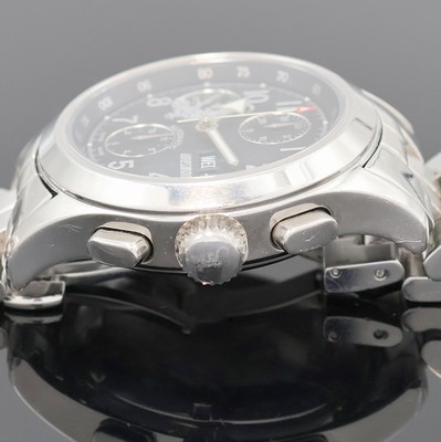 27019837d - WIESMANN Armbandchronograph in Edelstahl, Schweiz um 2005, Automatik, beids. vergl., ...