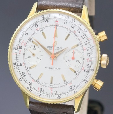 27019867a - BREITLING Chronomat seltene Herrenarmbanduhr mit Schaltradchronograph Referenz 808, ...