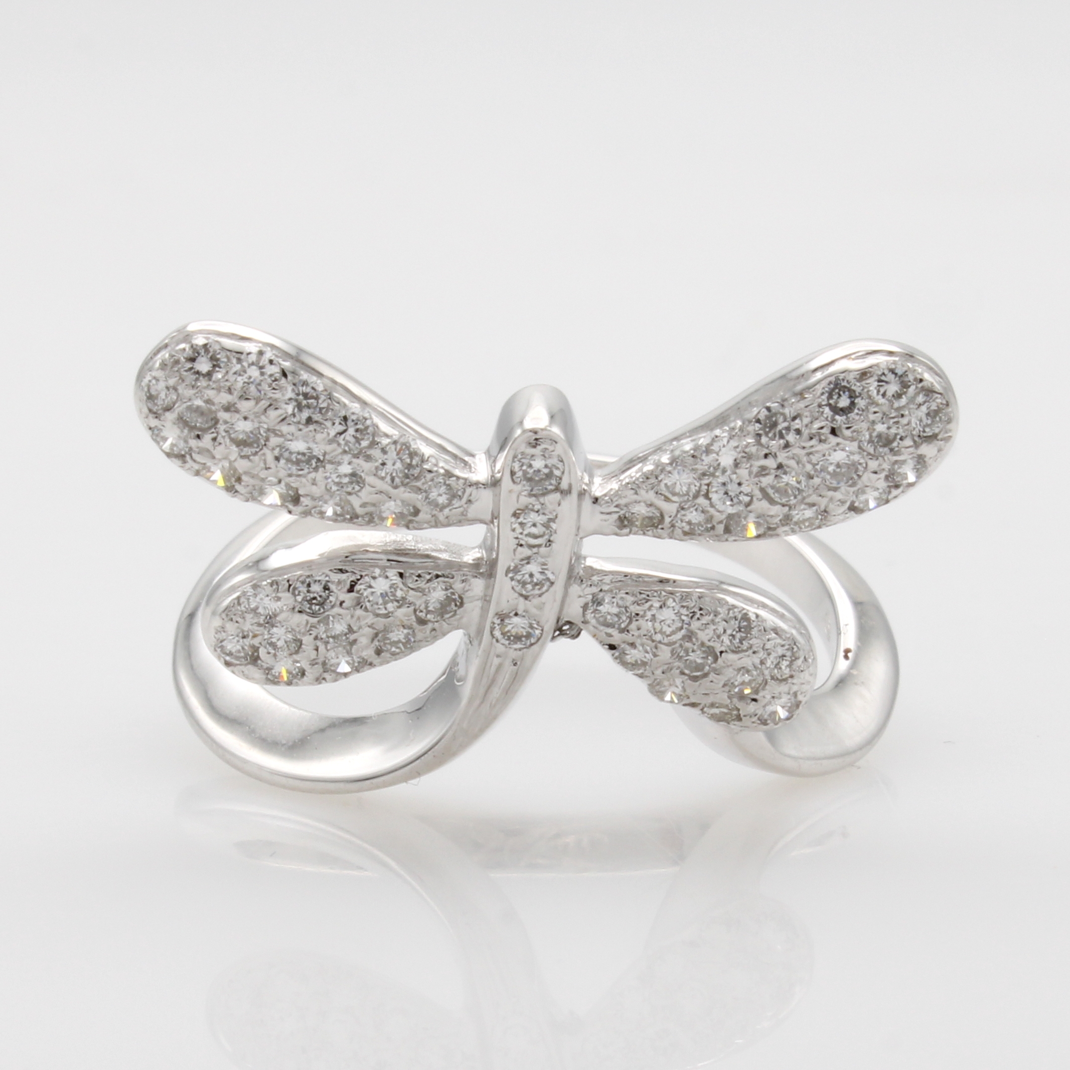 Image 27019942 - Ring ´Libelle´ mit Brillanten, WG 750/000, Brill. zus. ca. 0.51 ct feines Weiß/vs, RW ...