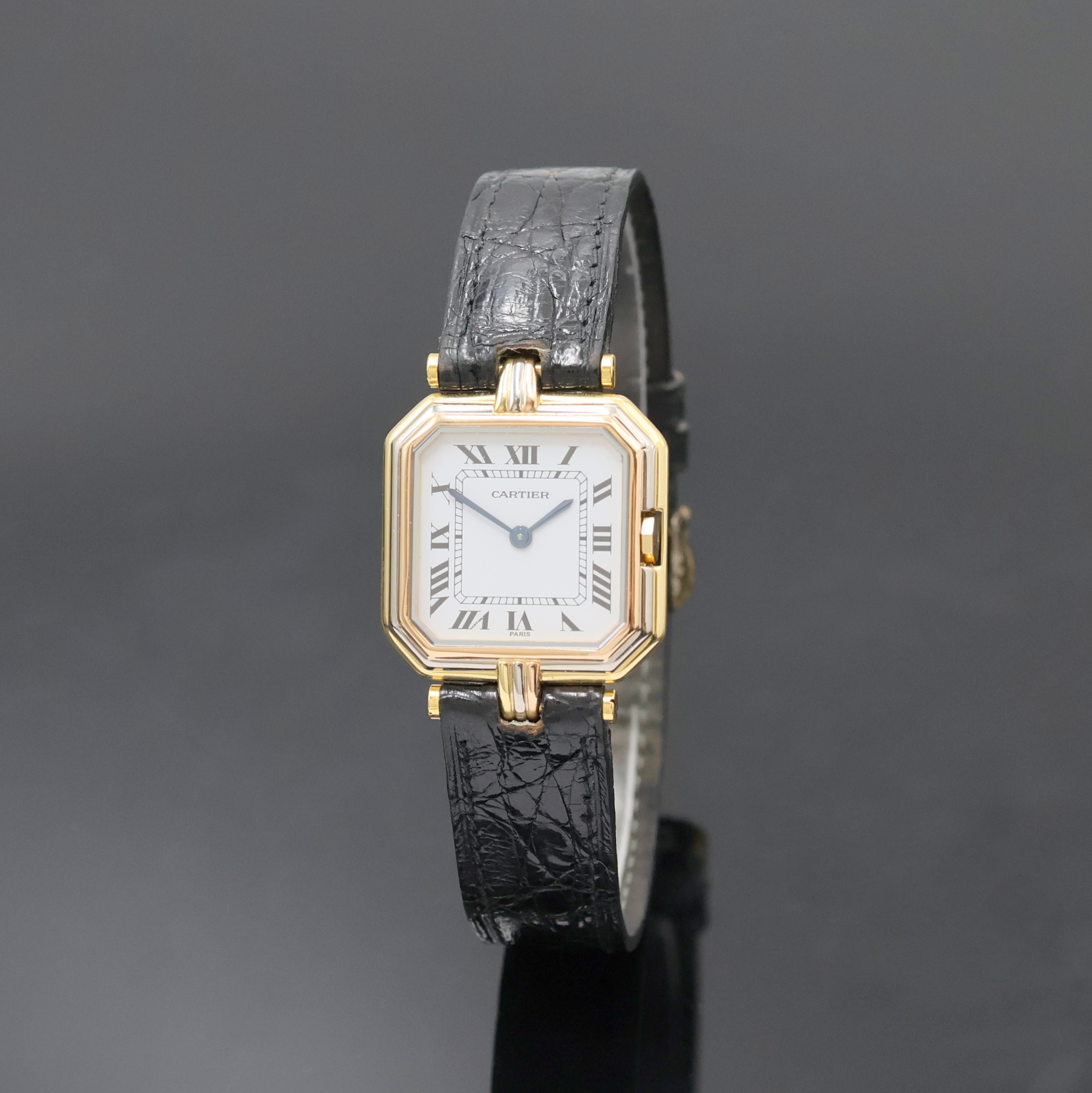 Image 27019964 - CARTIER Paris Armbanduhr Ceinture Trinity in GG/RG/WG 750/000 Referenz 81054, quarz, ...