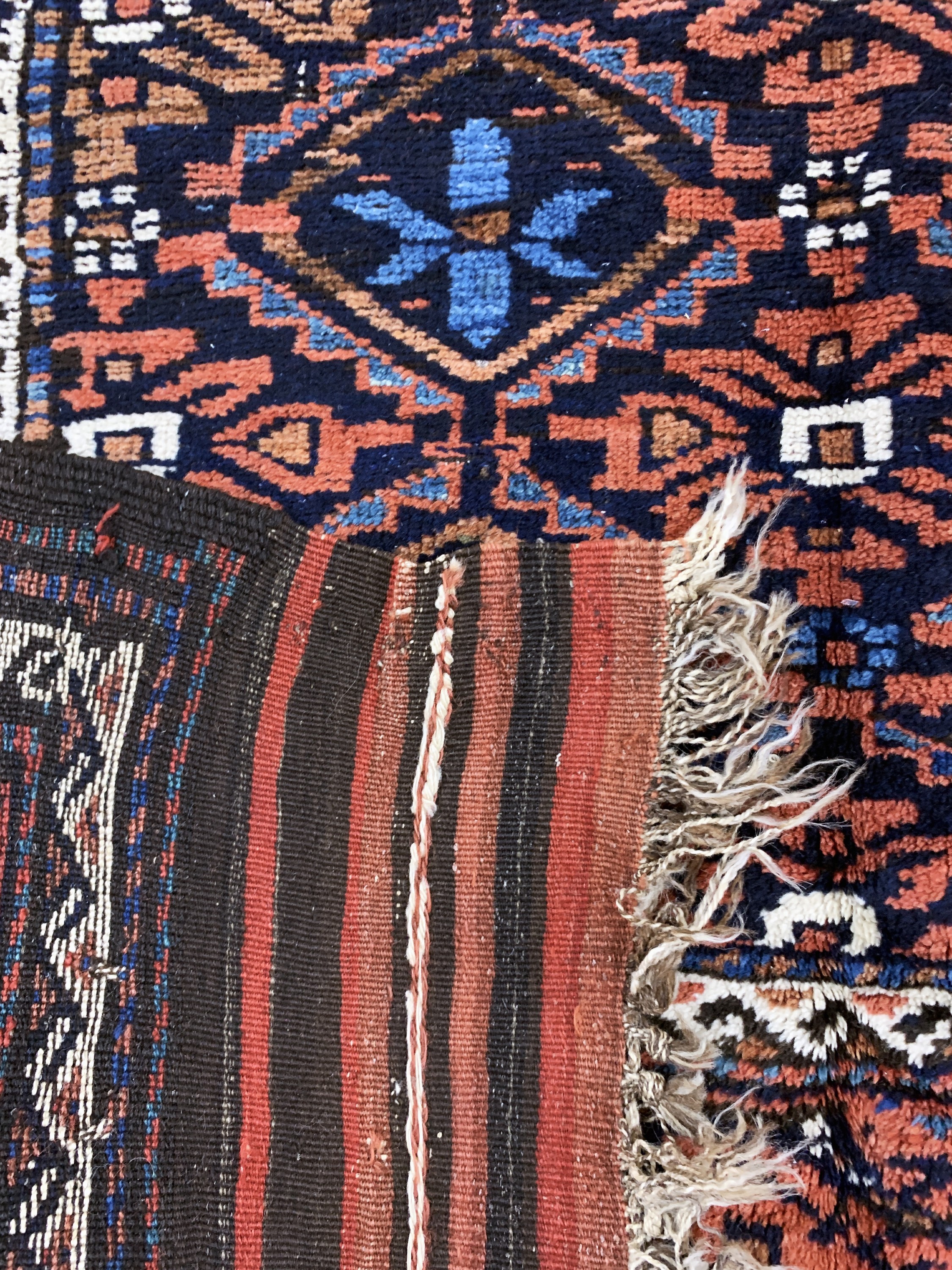 Detail e: Belutsch, Persien, Mitte 20.Jhd., Wolle aufWolle, ca. 237 x 127 cm, EHZ: 2