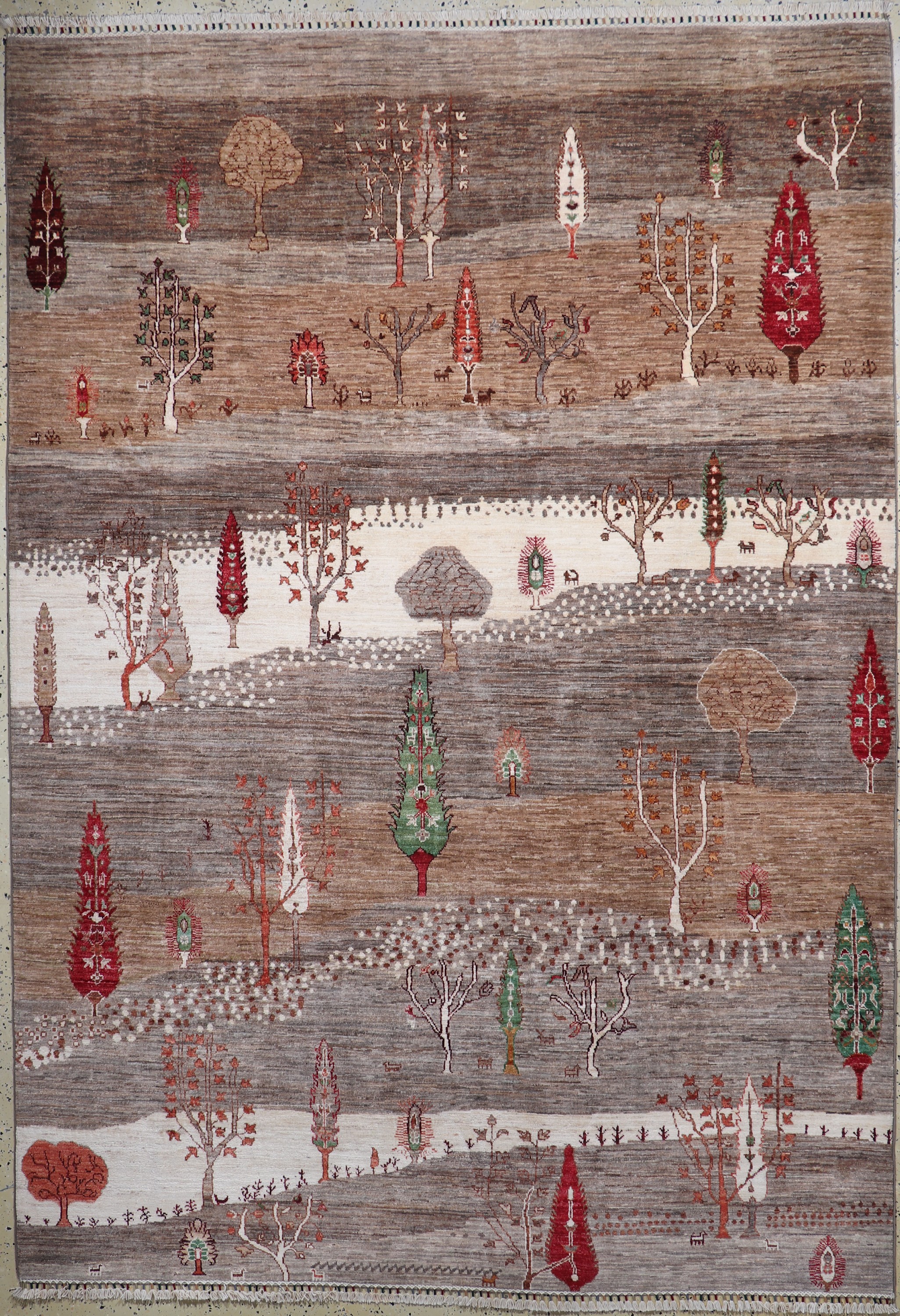 Image 27019990 - Sigler fein, Neu, Wolle auf Baumwolle, ca. 294 x 208 cm Schätzpreis: 3900, - EUR