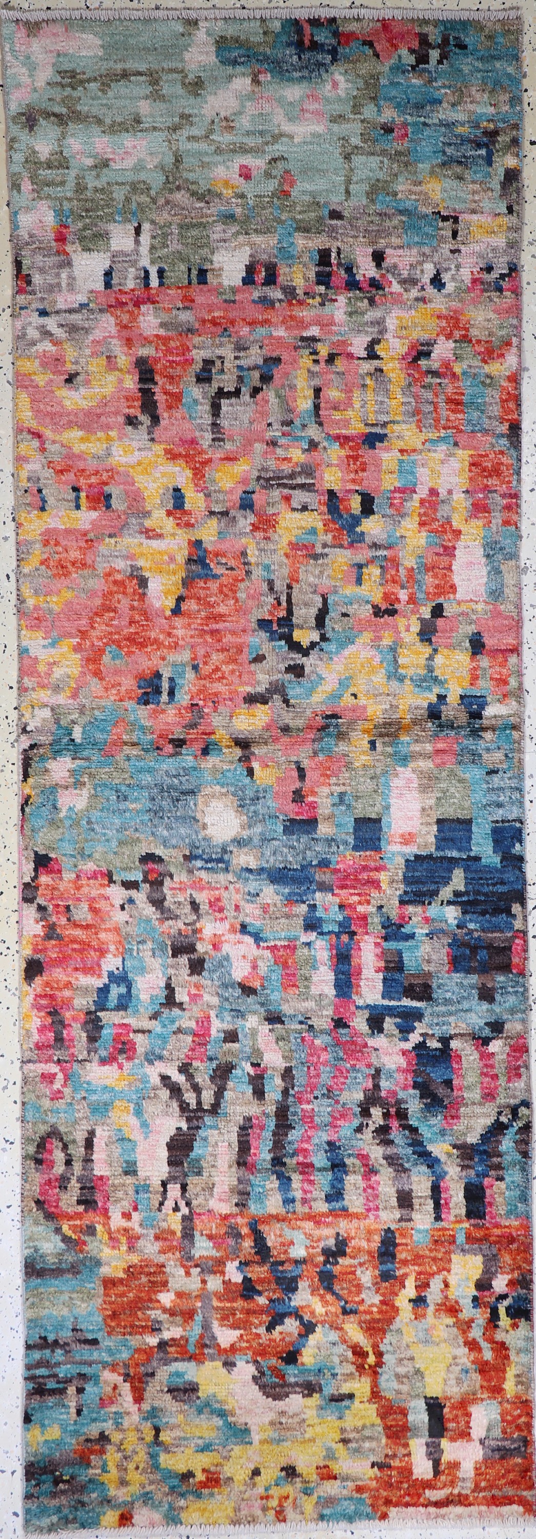 Image 27019995 - Gabbeh´Modern´, Persien, Neuwertig, Wolle auf Wolle, ca. 242 x 81 cm Schätzpreis: ...