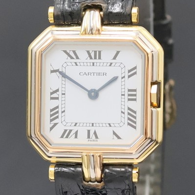 27019964a - CARTIER Paris Armbanduhr Ceinture Trinity in GG/RG/WG 750/000 Referenz 81054, quarz, ...