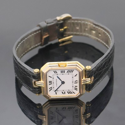 27019964c - CARTIER Paris Armbanduhr Ceinture Trinity in GG/RG/WG 750/000 Referenz 81054, quarz, ...