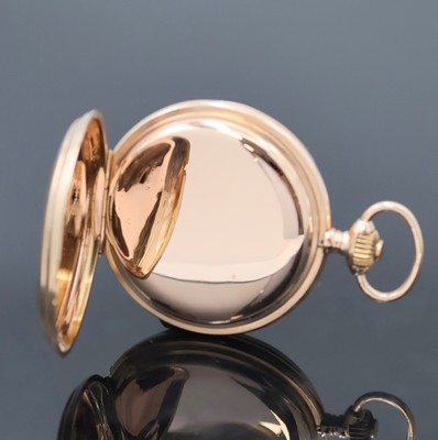 27019989c - UHRENFABRIK UNION GLASHÜTTE in Sachsen Savonette in RG 585/000, Deutschland um 1910, 3 ...