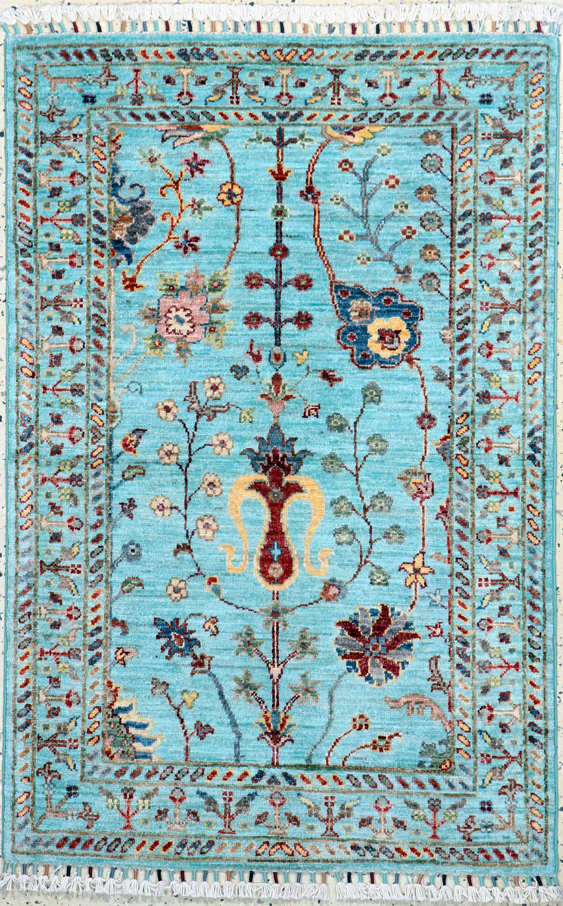 Image 27020001 - Sigler fein, Neu, Wolle auf Baumwolle, ca. 124 x 82 cm Schätzpreis: 690, - EUR