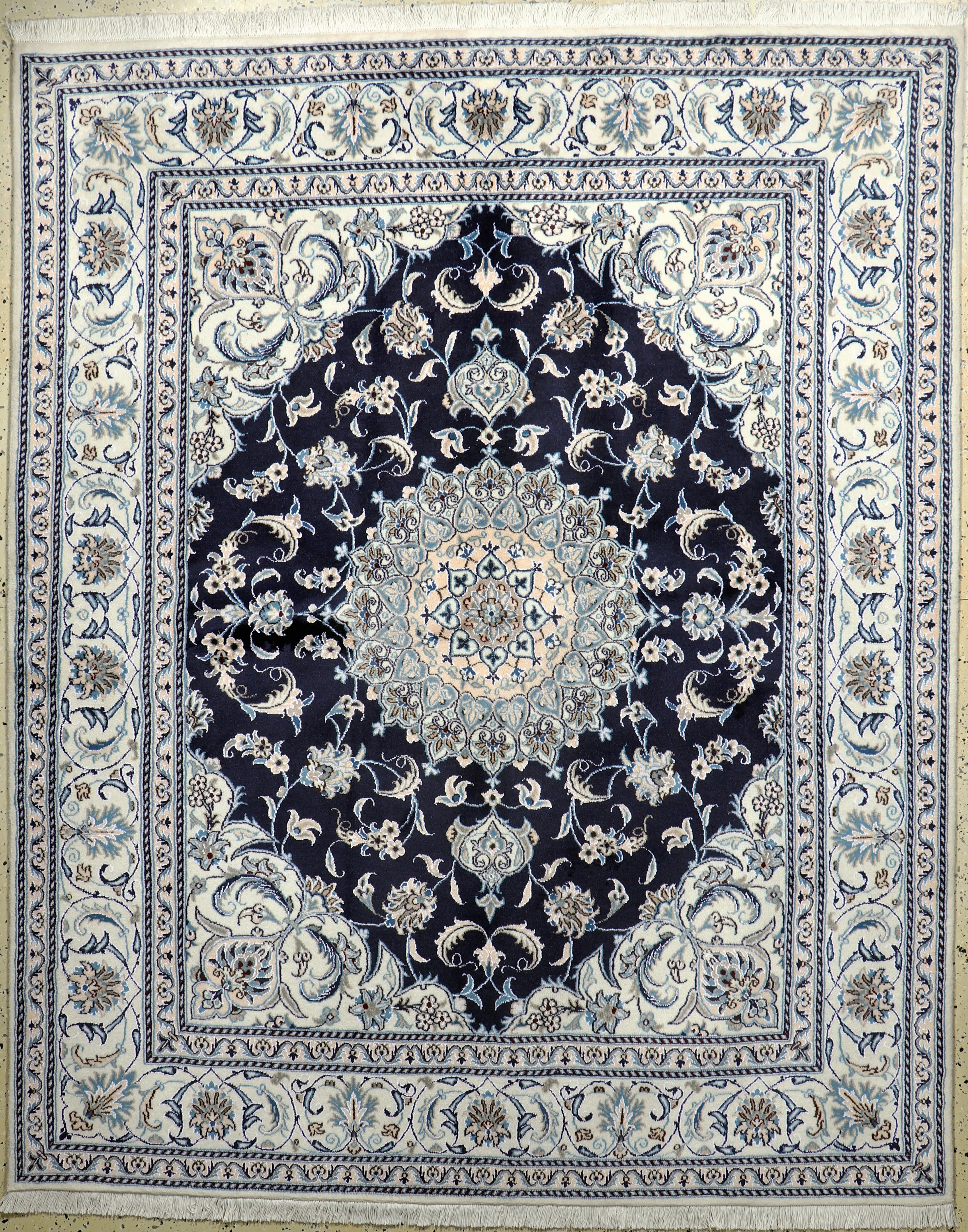 Image 27020138 - Nain, Persien, Neu, Wolle auf Baumwolle, ca. 247 x 199 cm Schätzpreis: 1950, - EUR