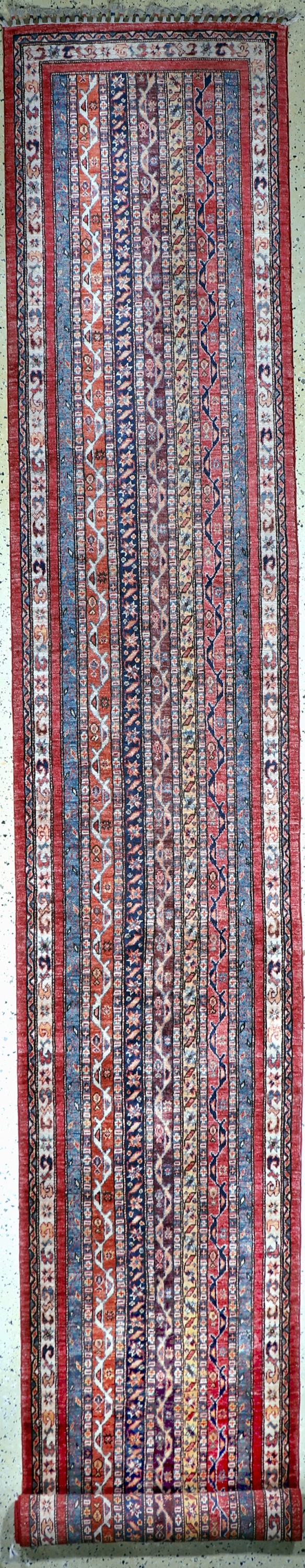 Image 27020153 - Kazak neugeknüpft, Pakistan, Neuwertig, Wolle auf Wolle, ca. 486 x 75 cm Schätzpreis: ...