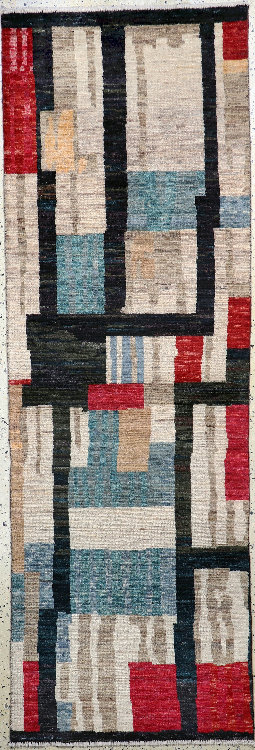 Image 27020156 - Gabbeh´Modern´, Persien, Neuwertig, Wolle auf Wolle, ca. 247 x 79 cm Schätzpreis: ...