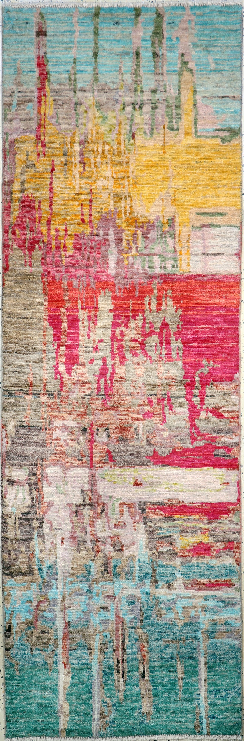 Image 27020157 - Gabbeh´Modern´, Persien, Neuwertig, Wolle auf Wolle, ca. 254 x 82 cm Schätzpreis: ...