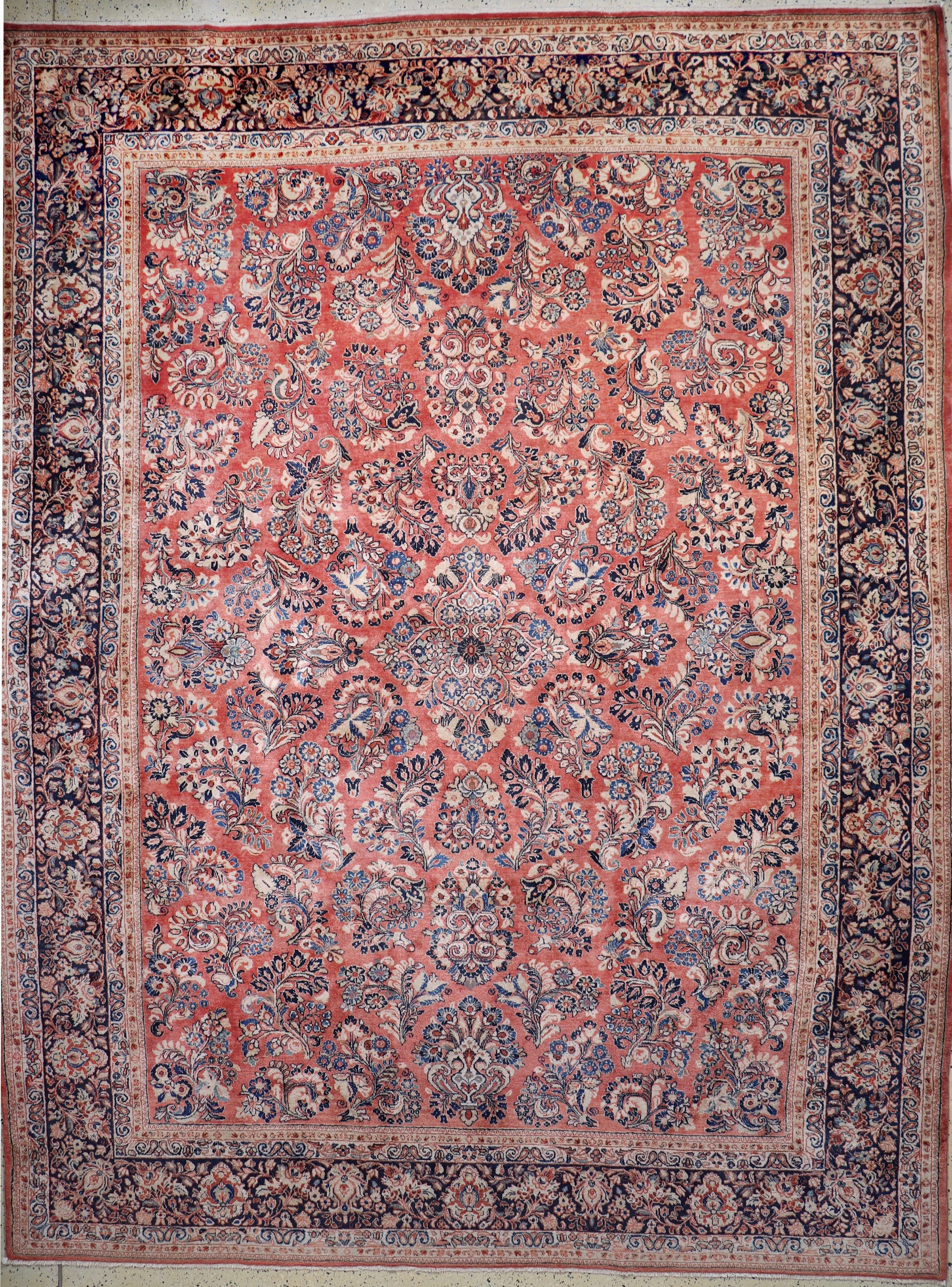 Image 27020175 - Us Re-Import Sarogh, Persien, Anfang 20.Jhd, Wolle auf Baumwolle, ca. 400 x 306 cm ...