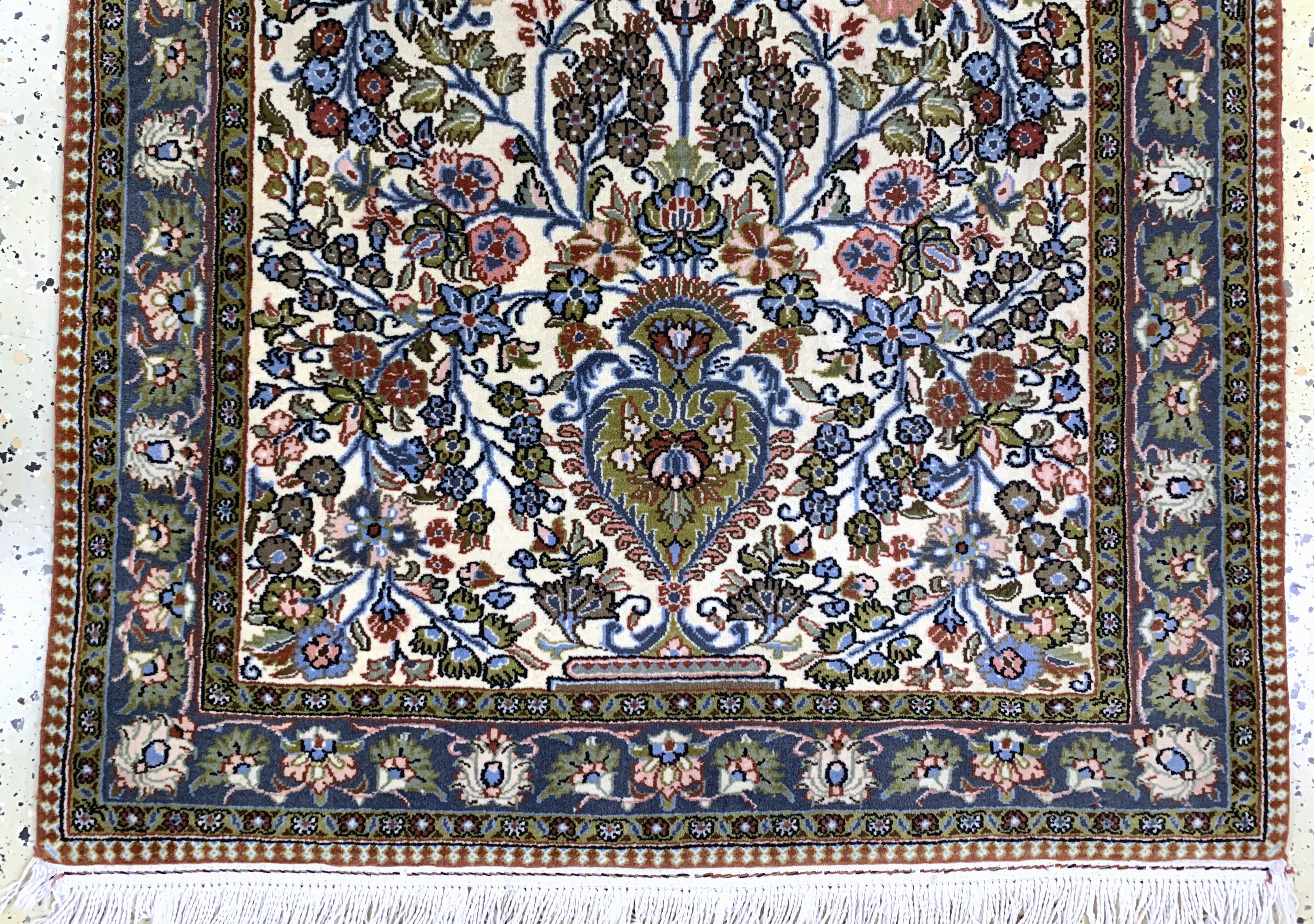 Detail b: 2 Lots Ghom Kork, Persien, Ende 20.Jhd, Korkwolle, ca. 133 x 90 cm, EHZ: 2