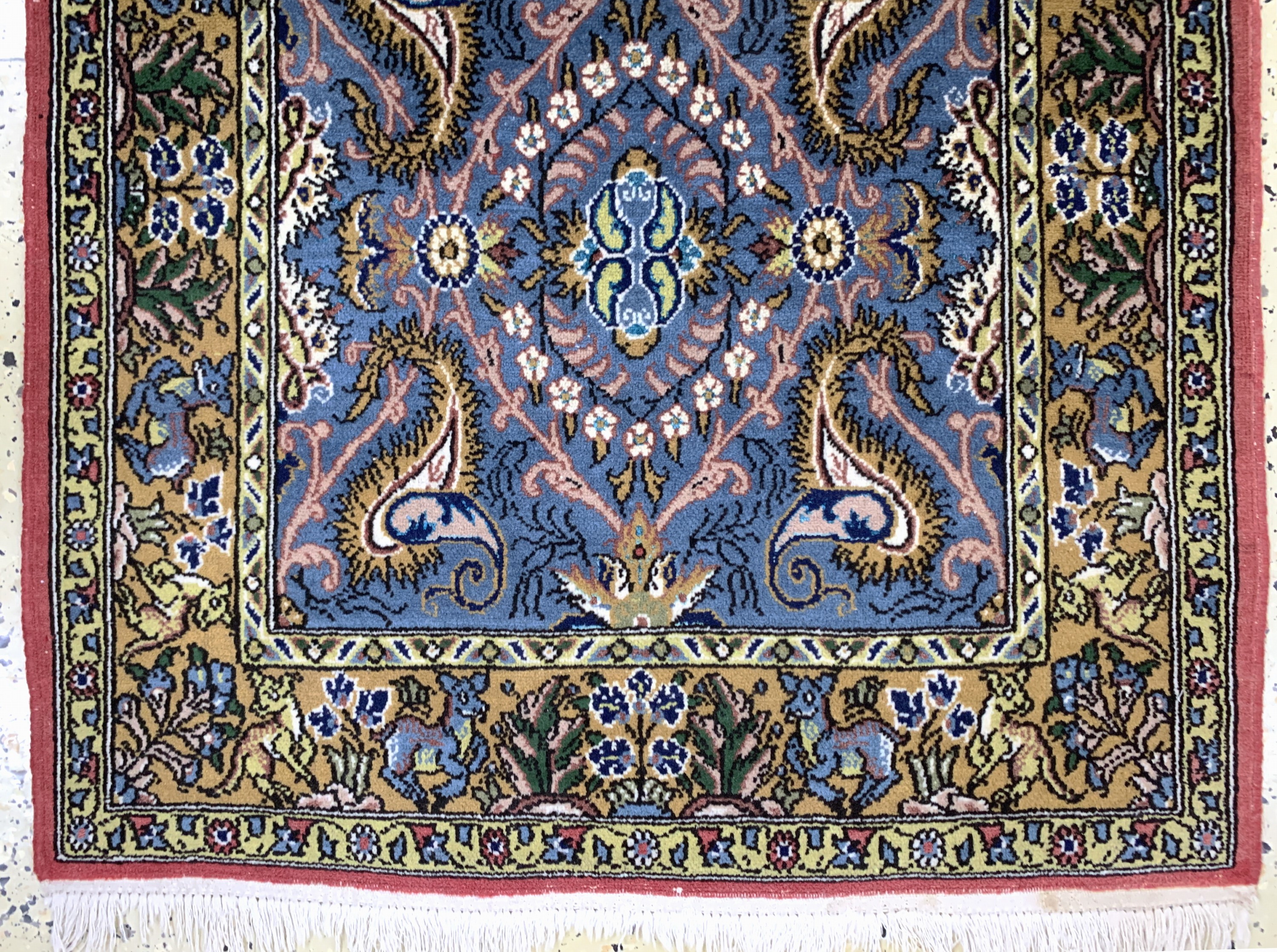 Detail e: 2 Lots Ghom Kork, Persien, Ende 20.Jhd, Korkwolle, ca. 133 x 90 cm, EHZ: 2