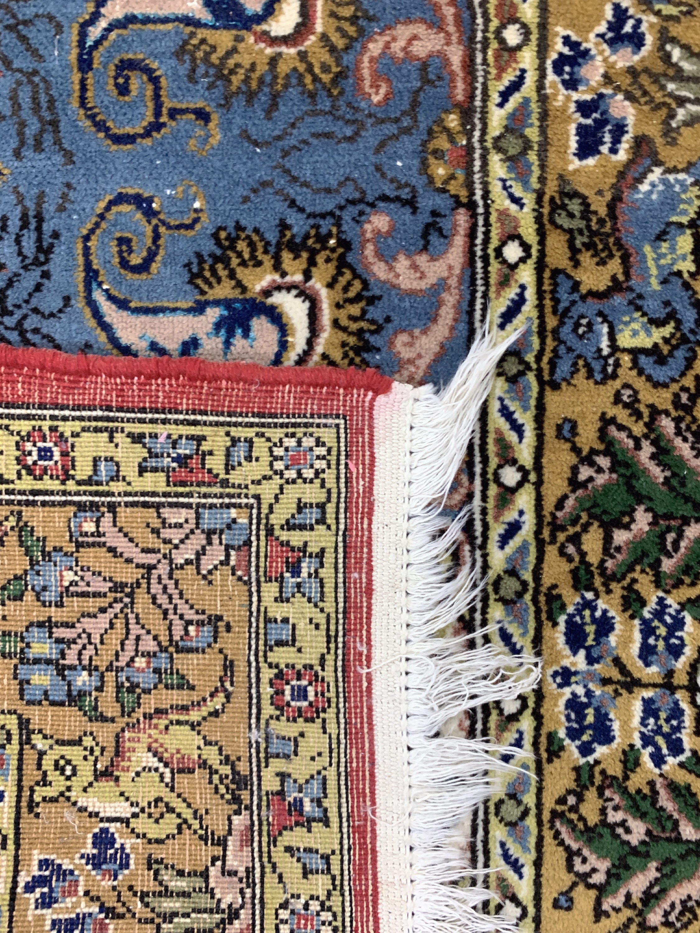 Detail f: 2 Lots Ghom Kork, Persien, Ende 20.Jhd, Korkwolle, ca. 133 x 90 cm, EHZ: 2