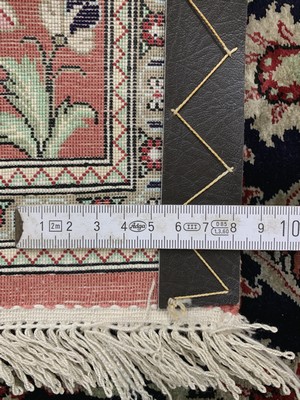 27020186e - Ghom Seide, Persien, Ende 20.Jhd, reine Naturseide, ca. 125 x 80 cm, EHZ: 2