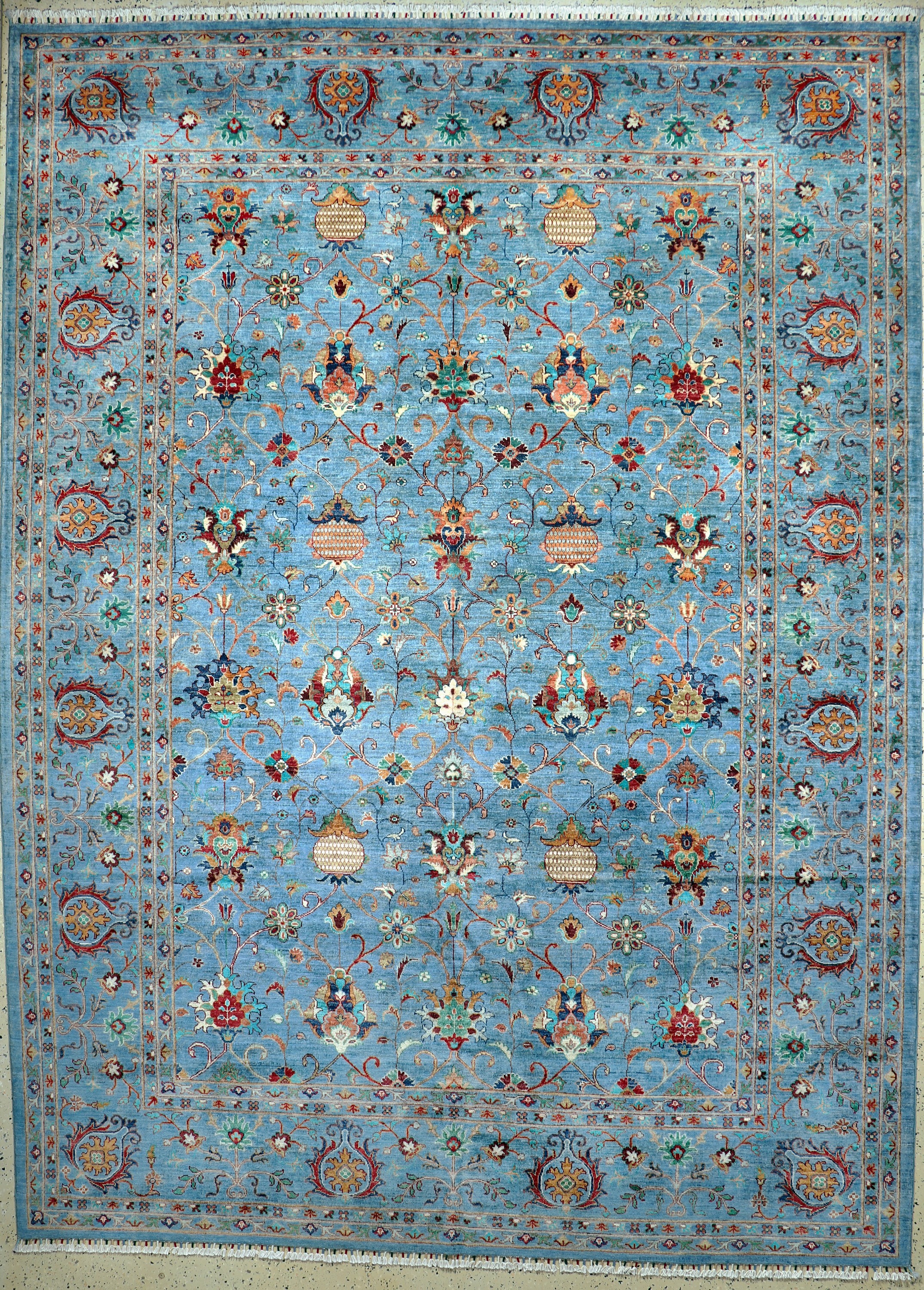 Image 27020203 - Sigler fein, Neu, Wolle auf Baumwolle, ca. 370 x 274 cm Schätzpreis: 6900, - EUR