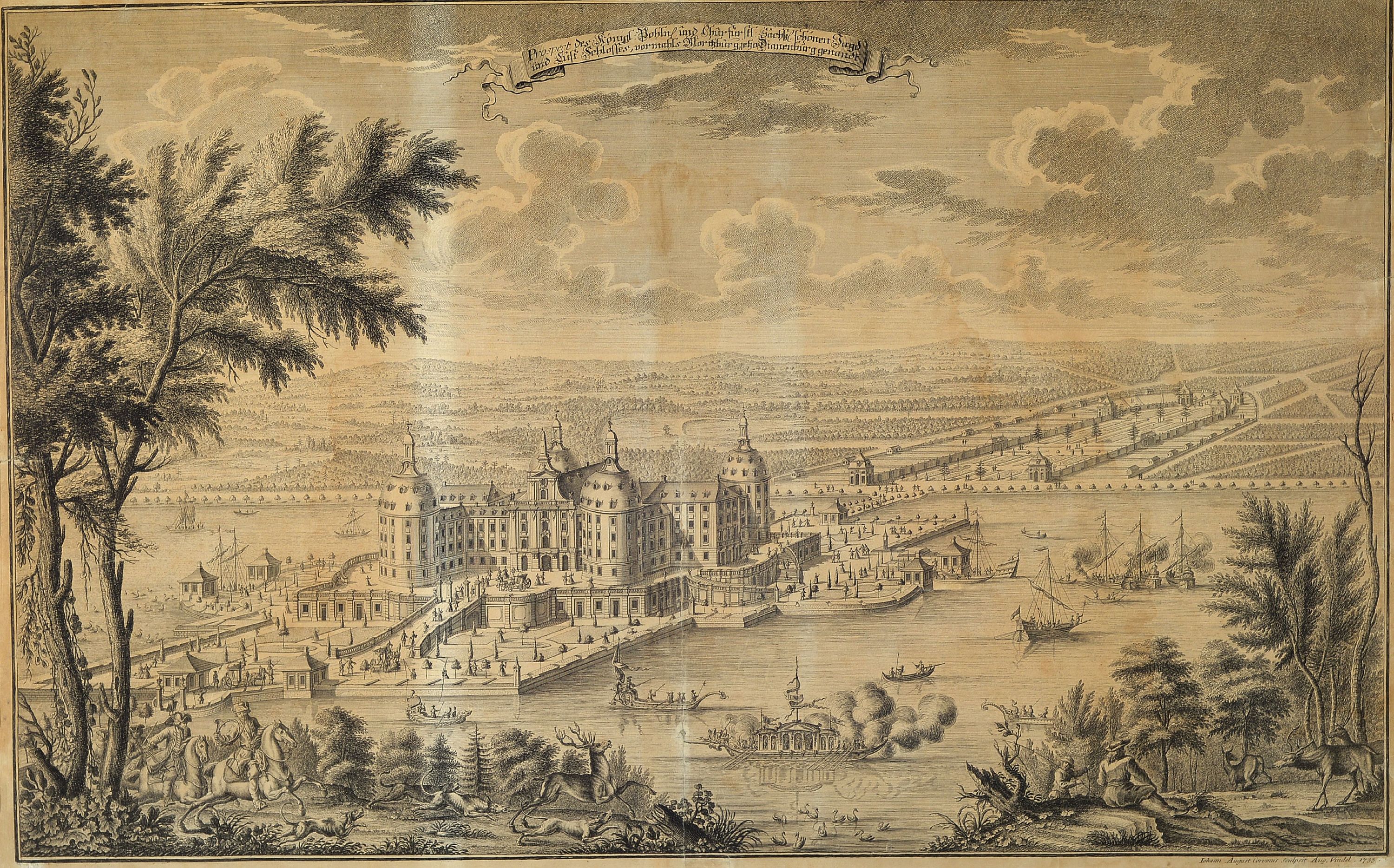 Image 27020270 - Johann August Corvinus (1683-1738): ´Prospect des Königl. Pohln. und Chur-fürstl. ...