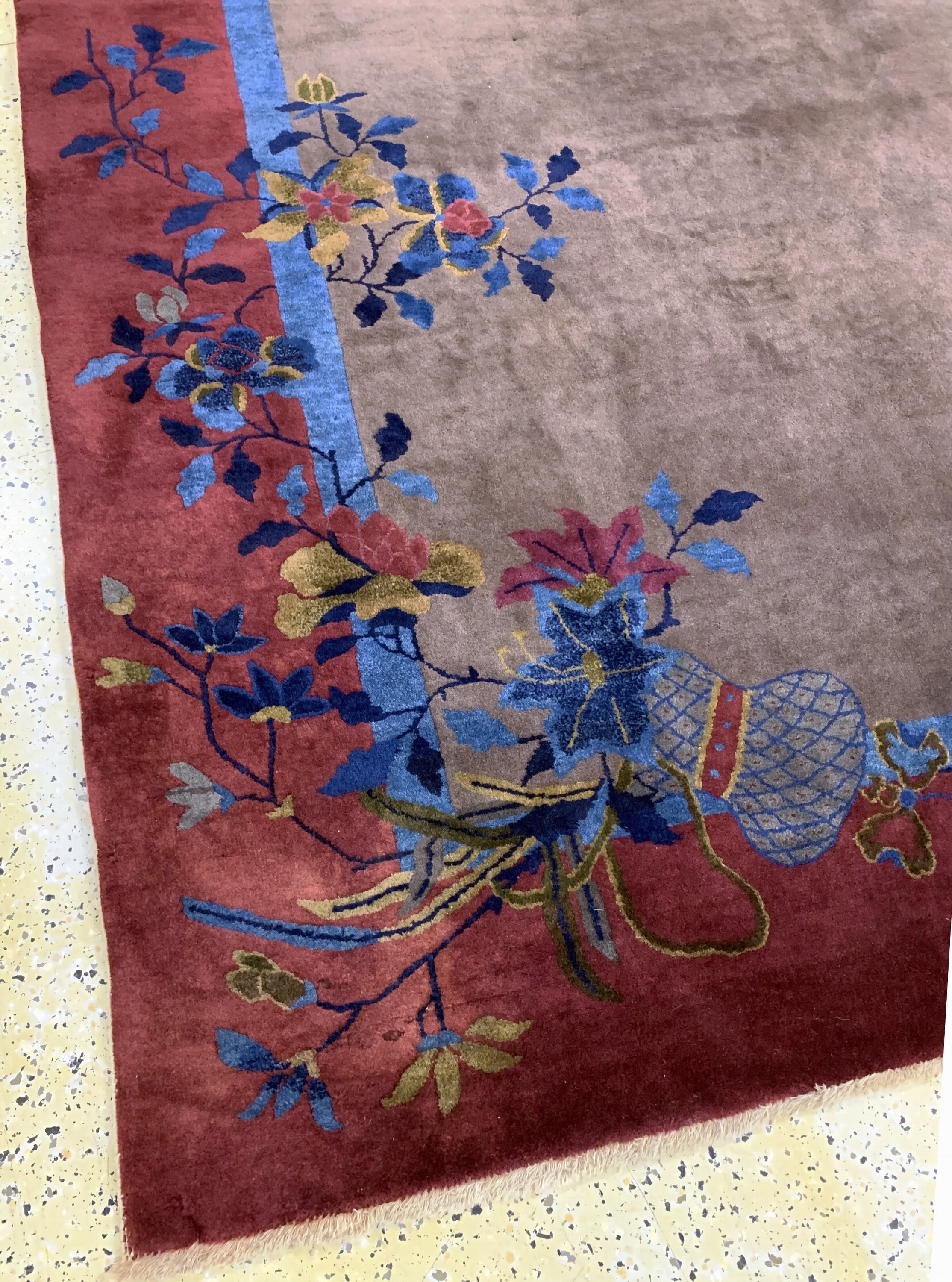 Detail h: Antiker Peking, China, um 1900, Wolle auf Baumwolle, ca. 285 x 245 cm, EHZ: 2