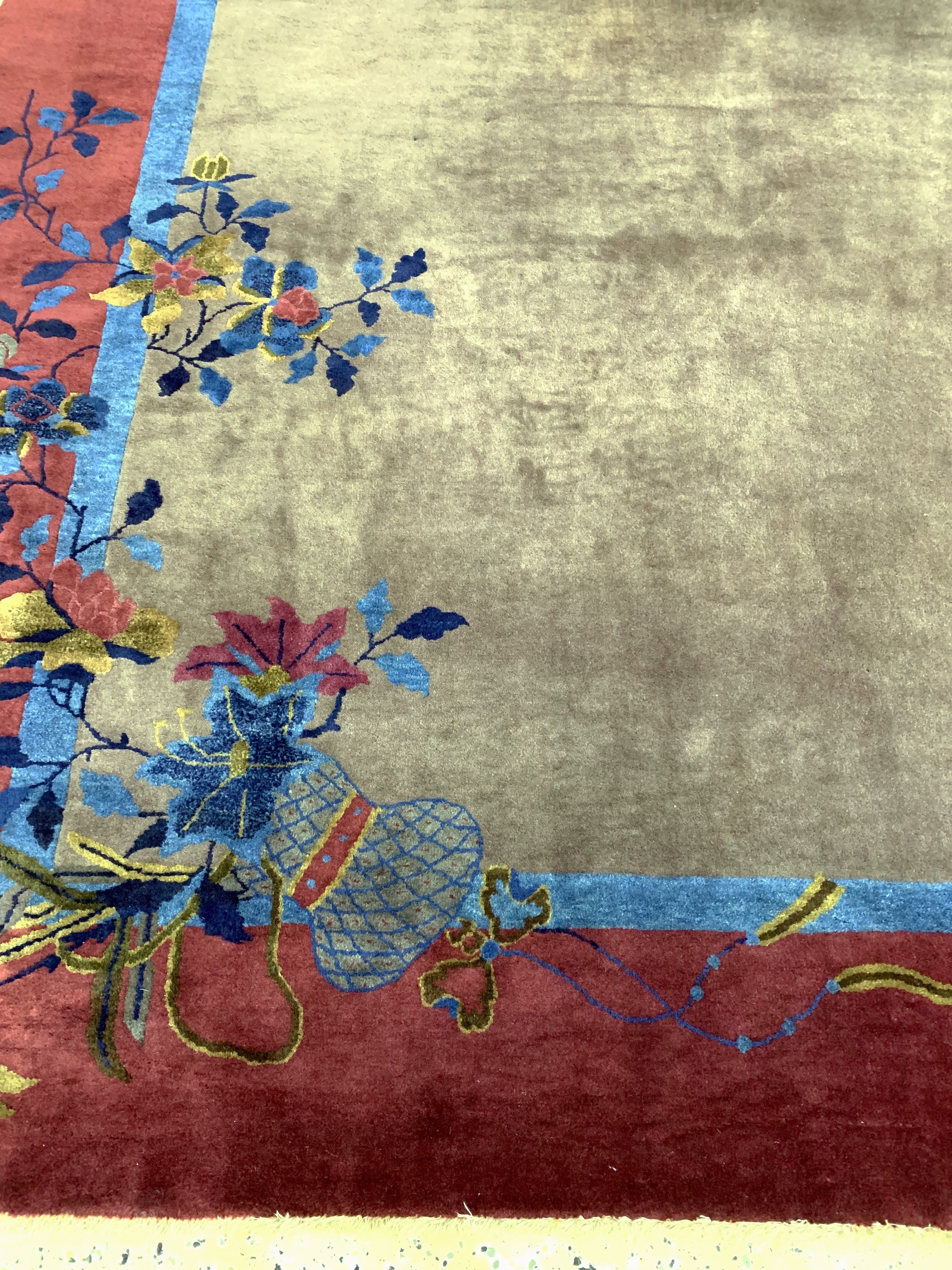 Detail i: Antiker Peking, China, um 1900, Wolle auf Baumwolle, ca. 285 x 245 cm, EHZ: 2