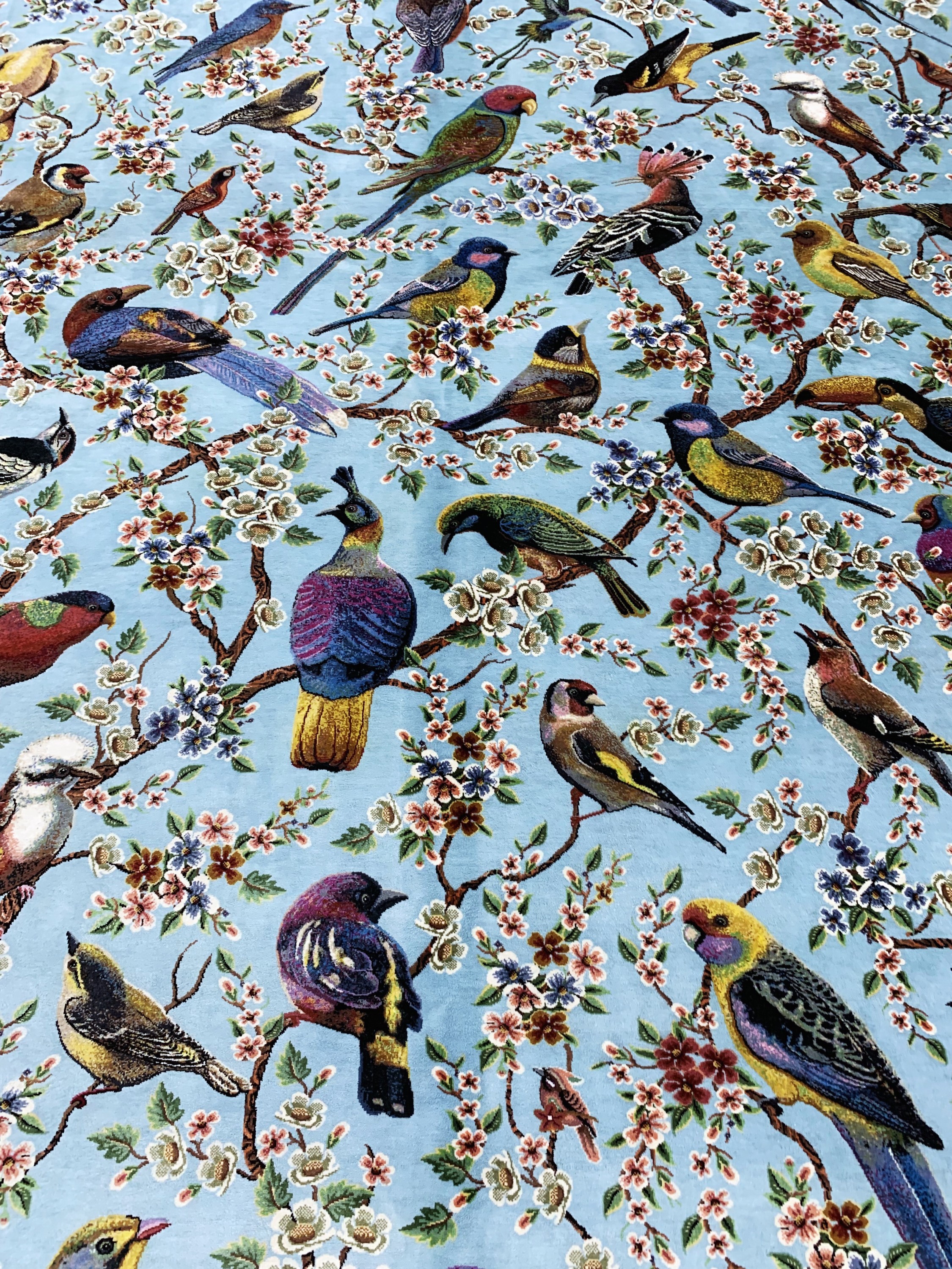 Detail g: Ghom Seide Sehr fein Persien, signiert"Mehdi Sadeghzadeh", Ende 20.Jhd, reine Naturseide, ca. 300 x 208 cm, ca. 1,0 Mio. Kn/qm, ...