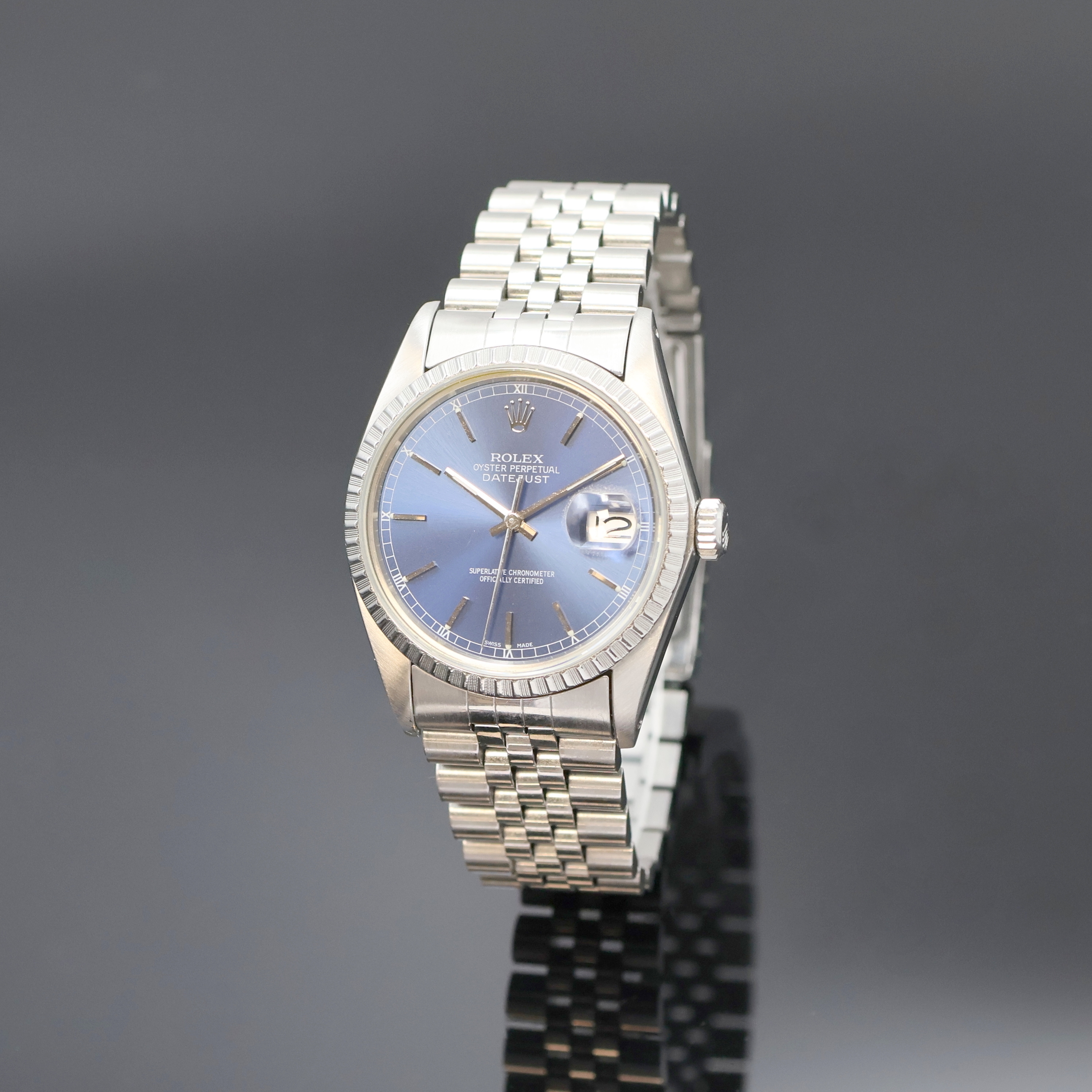 Image 27020643 - ROLEX Oyster Perpetual Datejust Armbanduhr Referenz 16030, Schweiz um 1985, Automatik, ...