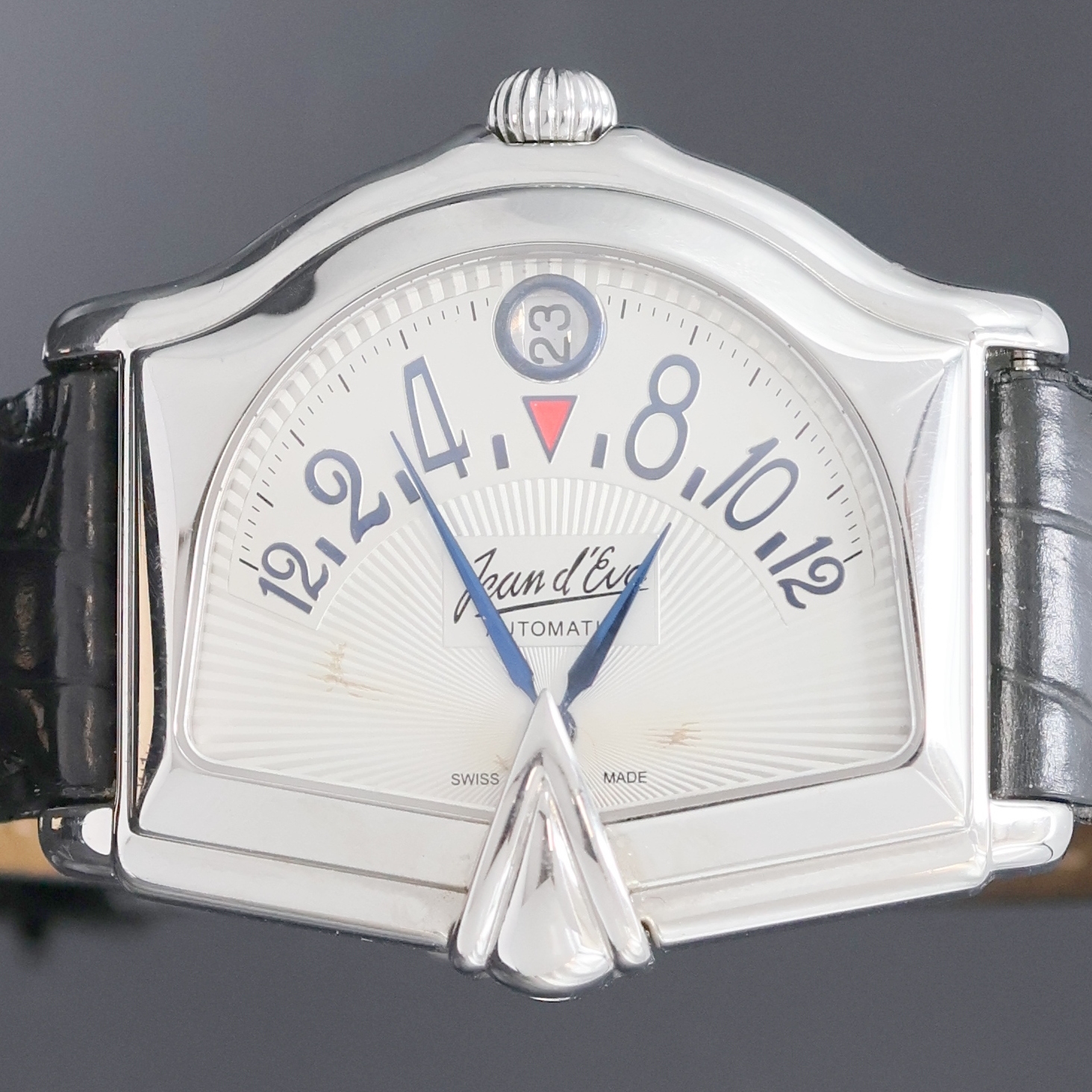 Detail a: JEAN d´Eve Sectora II Herrenarmbanduhr Referenz 777051, Schweiz verk. lt. beil. Garantiekarte 04/2009, Automatik, beids. vergl. Geh. inkl. orig. ...