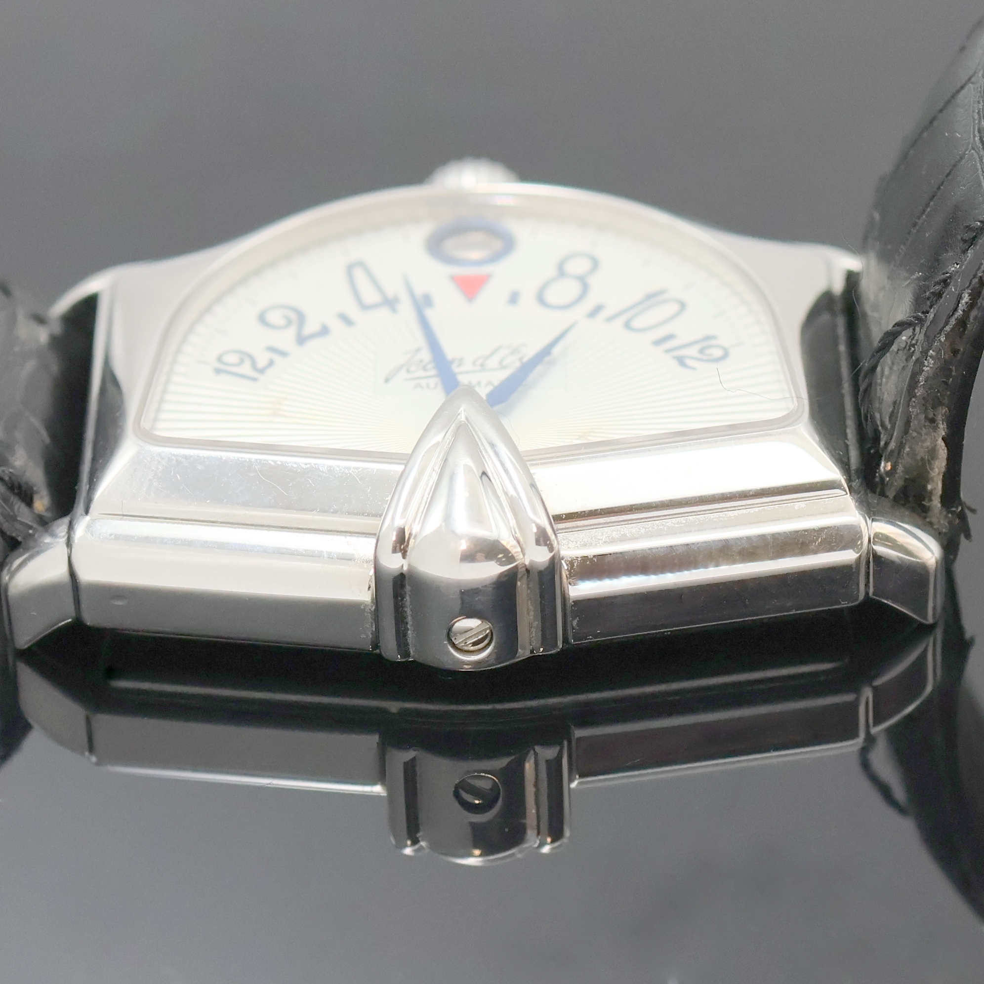 Detail g: JEAN d´Eve Sectora II Herrenarmbanduhr Referenz 777051, Schweiz verk. lt. beil. Garantiekarte 04/2009, Automatik, beids. vergl. Geh. inkl. orig. ...