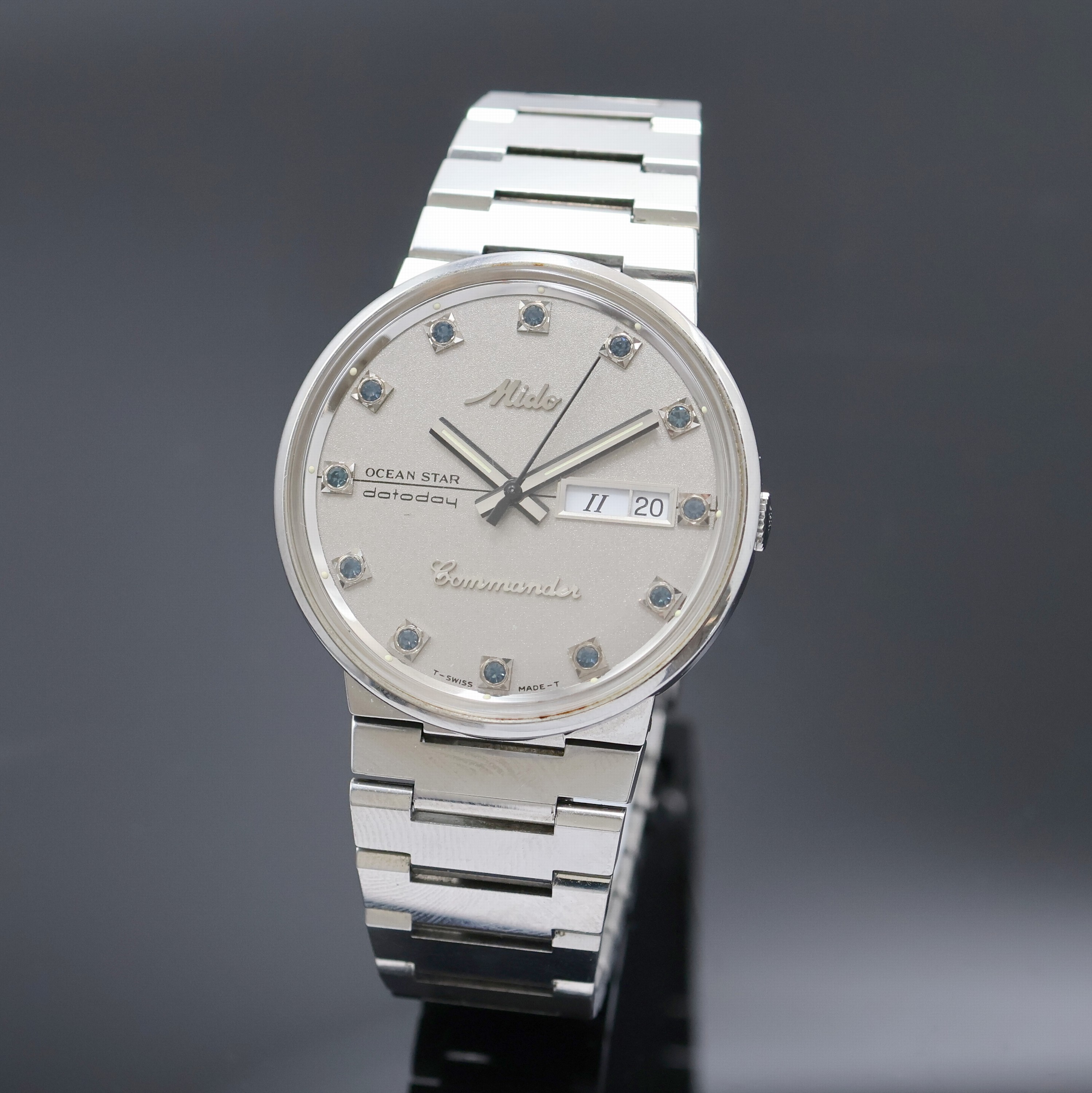 Image 27020652 - MIDO Ocean Star datoday Commander Herrenarmbanduhr Referenz 8269, Schweiz um 1970, ...