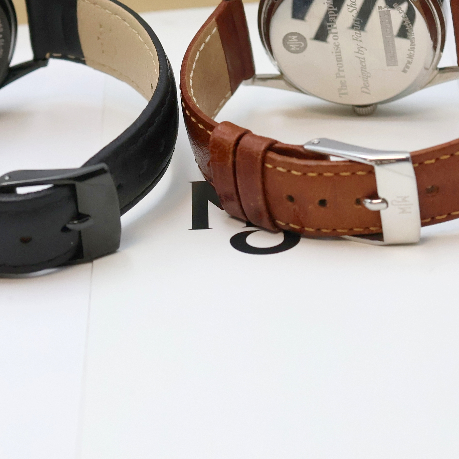 Detail d: MJW 5 ausgefallene, teilweise limitierte Armbanduhren, England um 2020, Automatik, Edelstahlgehäuse (1x geschw.), Böden aufgedr., verschiedene, ...