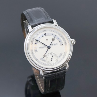 27020637b - MAURICE LACROIX Herrenarmbanduhr Jour Et Nuit Referenz 07769, Schweiz um 2010, ...