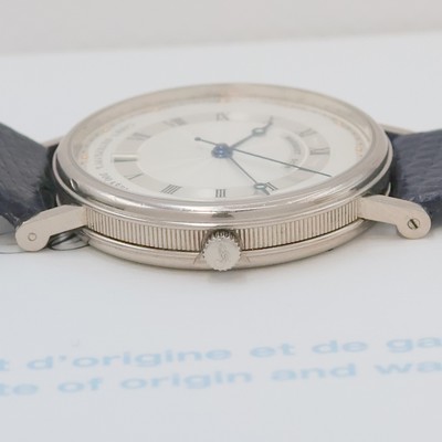 27020651d - BREGUET Classique seltene, auf 100 Stück limitierte Herrenarmbanduhr in WG 750/000 ...
