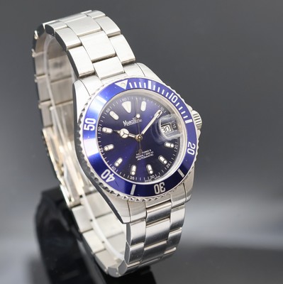 27020653b - MARCELLO C Herrenarmbanduhr Nettuno 3 Referenz 2007, Schweiz um 2010, Automatik, beids. ...