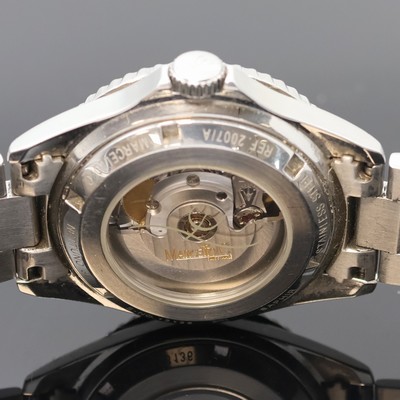 27020653d - MARCELLO C Herrenarmbanduhr Nettuno 3 Referenz 2007, Schweiz um 2010, Automatik, beids. ...