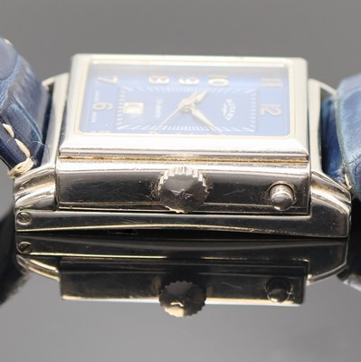 27020656c - ROTARY rechteckige drehbare Herrenarmbanduhr Referenz G9170, Schweiz um 2000, Automatik, ...