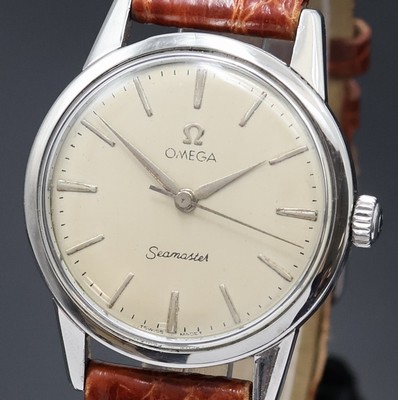 27020659a - OMEGA Seamaster Armbanduhr Referenz 14390-8-SC, Schweiz um 1962, Handaufzug, ...