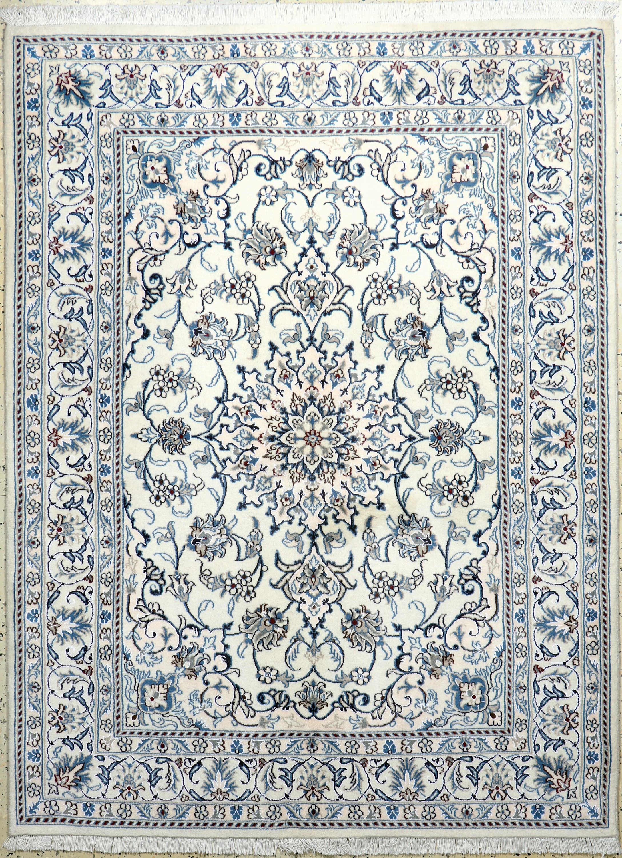 Image 27020720 - Nain, Persien, Neu, Wolle auf Baumwolle, ca. 200 x 152 cm Schätzpreis: 1150, - EUR