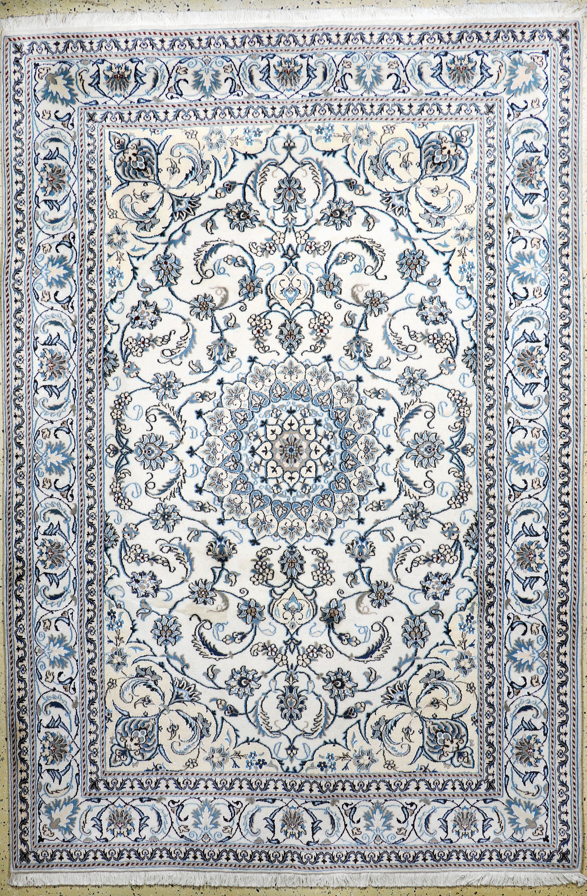 Image 27020723 - Nain, Persien, Neu, Wolle auf Baumwolle, ca. 293 x 202 cm Schätzpreis: 2500, - EUR