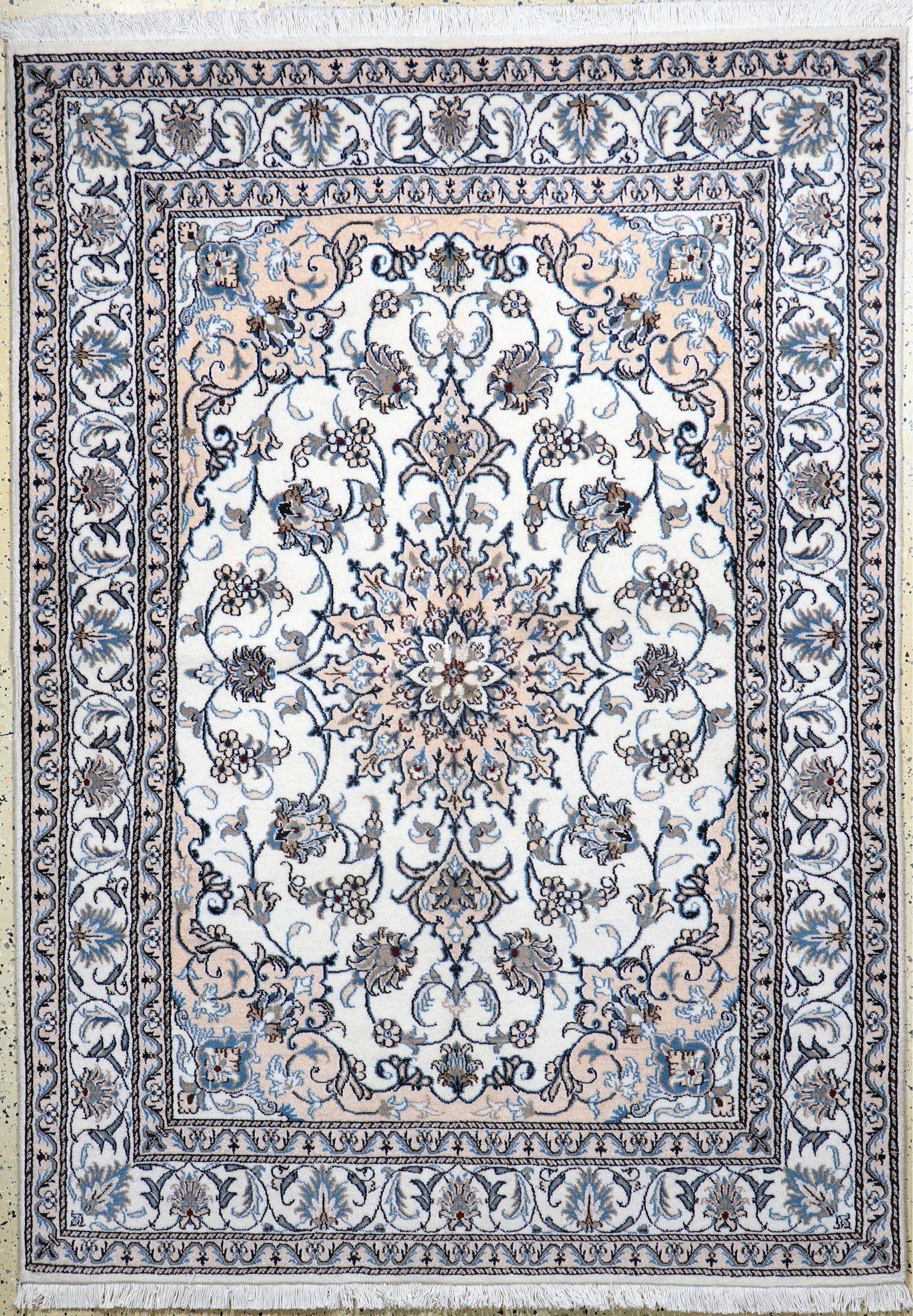 Image 27020730 - Nain, Persien, Neu, Wolle auf Baumwolle, ca. 205 x 147 cm Schätzpreis: 1150, - EUR