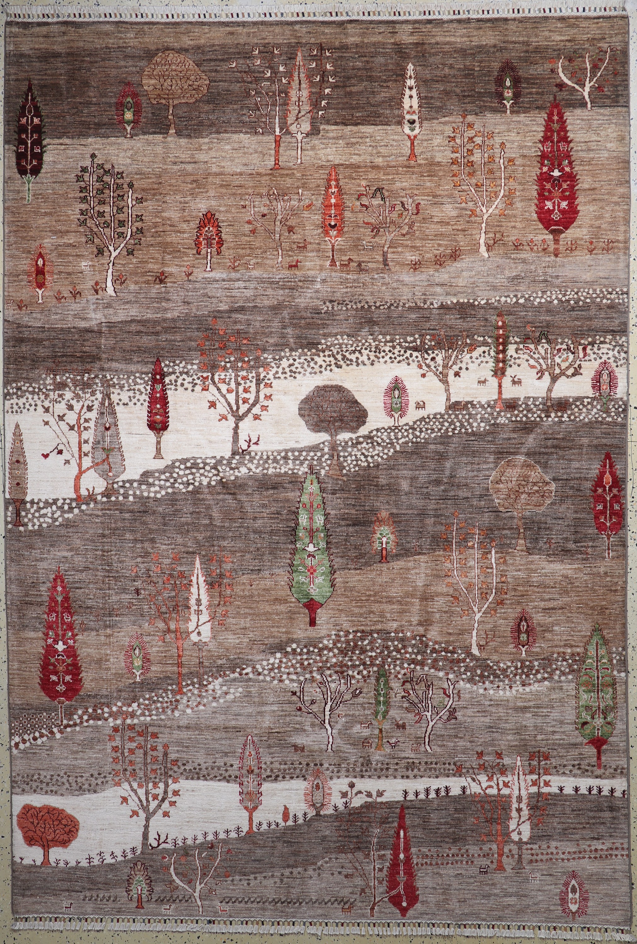 Image 27020738 - Sigler fein, Neu, Wolle auf Baumwolle, ca. 296 x 204 cm Schätzpreis: 3900, - EUR