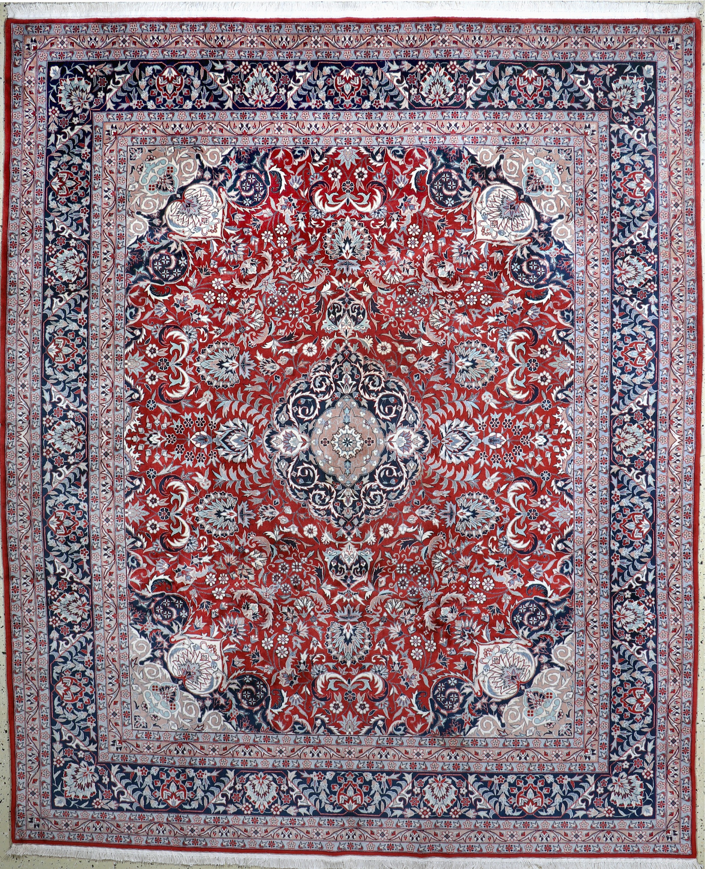 Image 27020745 - Esfahan fein, China, Neuwertig, Korkwolle, ca. 303 x 253 cm Schätzpreis: 3800, - EUR