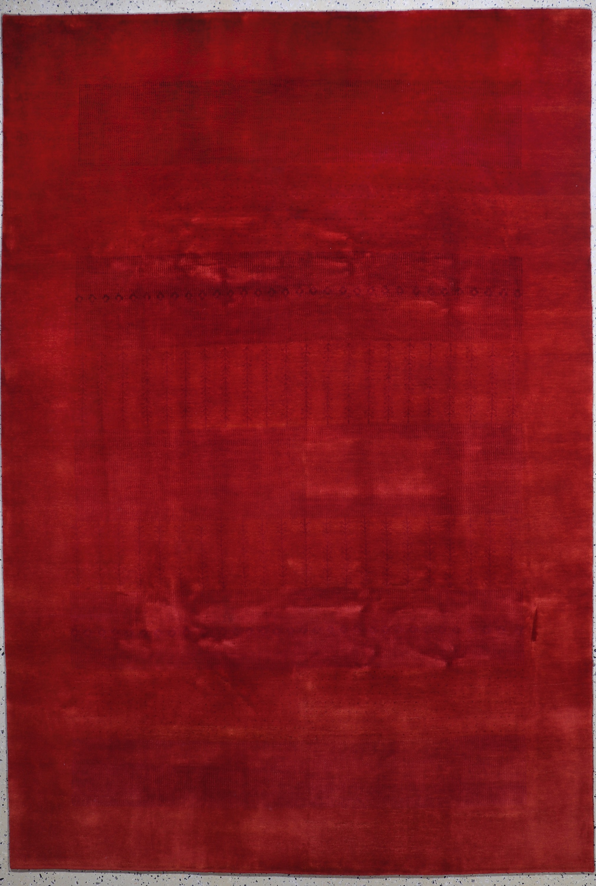 Image 27020746 - Gabbeh fein Loribaft, Indien, Neuwertig, Wolle auf Wolle, ca. 280 x 191 cm ...