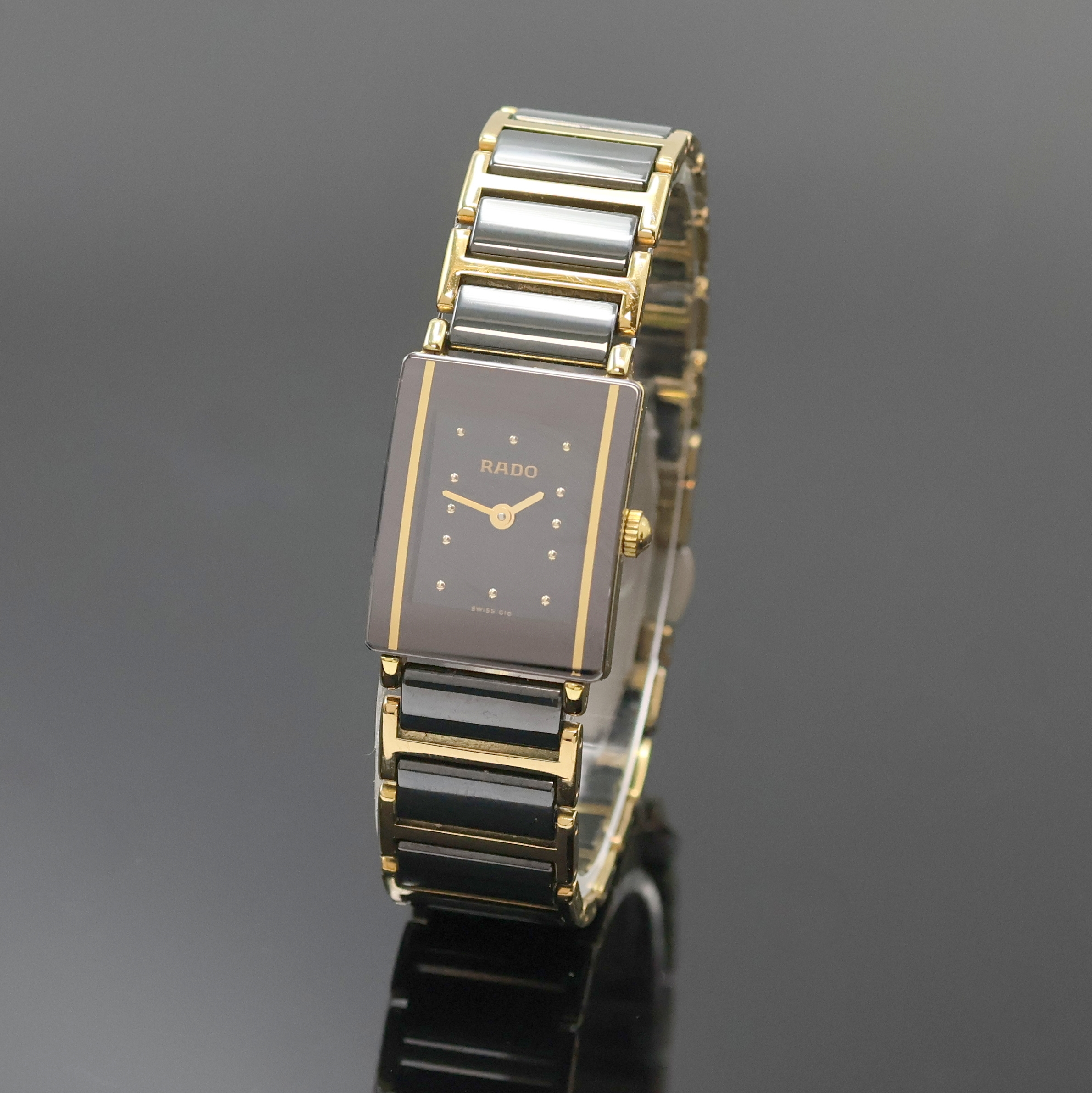 Image 27020776 - RADO DiaStar Damenarmbanduhr Referenz 153.0383.3, Schweiz um 1990, quarz, verg. ...