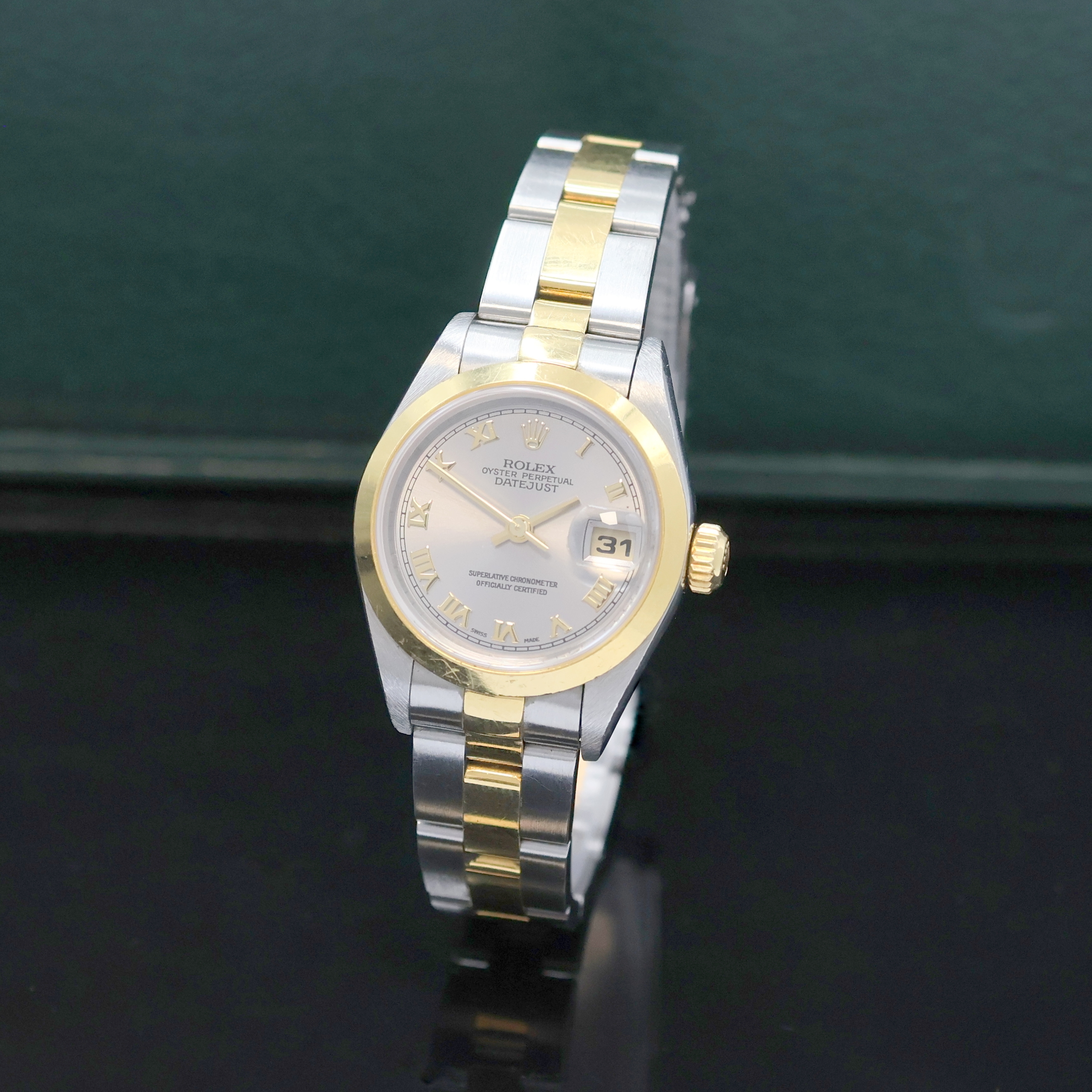 Image 27020788 - ROLEX Damenarmbanduhr Oyster Perpetual Datejust Referenz 79163, Schweiz um 1998, ...