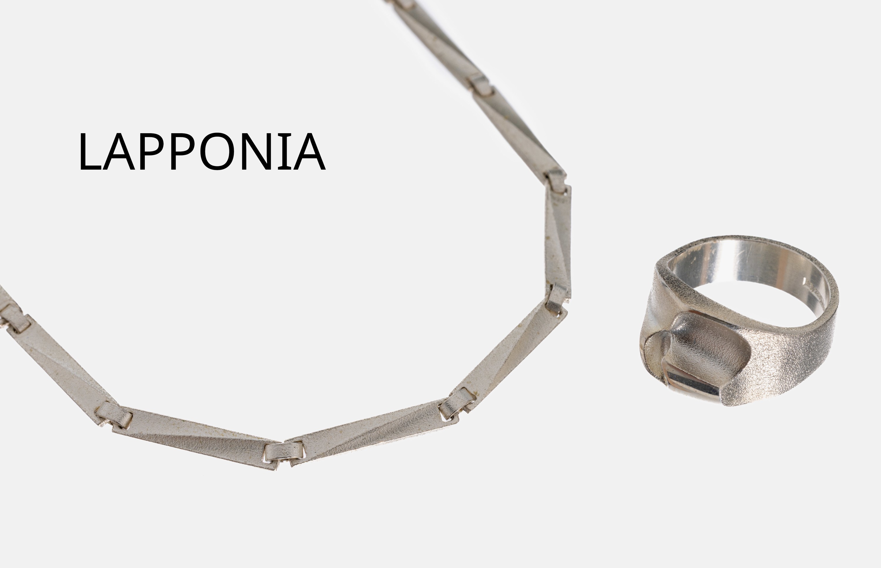 Image 27020793 - LAPPONIA Schmuckset, 925er Silber, best. aus: 1 Collier, L. ca. 49 cm, 2 ...