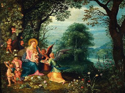 Image Atelier Frans Francken II (1581-1642) und Atelier Abraham Govaerts (1589-1626), Maria ...